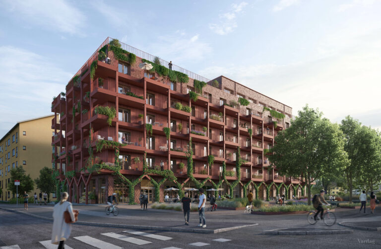 Malmgårds visionsbild (Arkitekt Vardag Arkitekter)