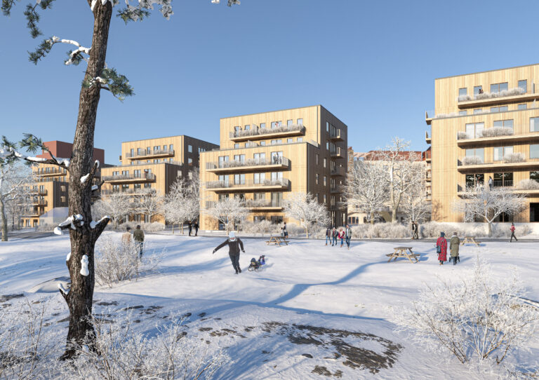 Wallenstam visionsbild (Arkitekt Brunnberg & Forshed)