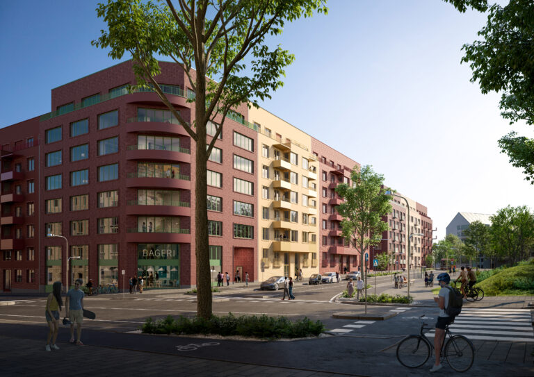 Heba & Åke Sundvall visionsbild (Arkitekt Tham & Videgård)