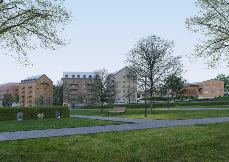 Klövern visionsbild (Arkitekt Tengbom)