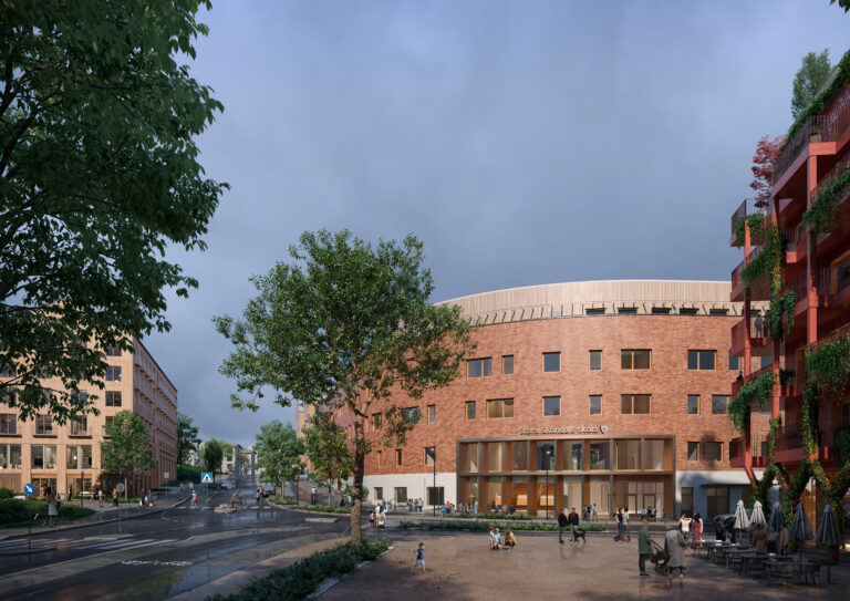SISAB visionsbild grundskola F9 (Arkitekt Niras Arkitekter)